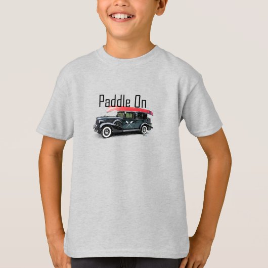 Klassiek ontwerp van de auto - Kinderen in T-shirt (Voorkant)