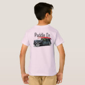 Klassiek ontwerp van de auto - Kinderen in T-shirt (Achterkant volledig)