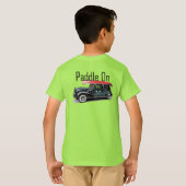 Klassiek ontwerp van de auto - Kinderen in T-shirt (Achterkant volledig)