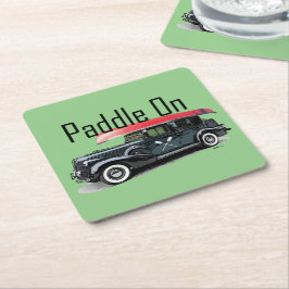 Klassiek ontwerp van de auto - Onderzetter met vie