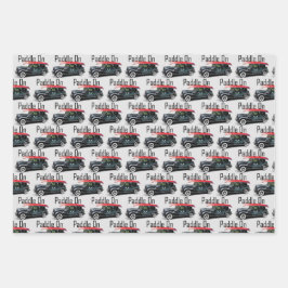 Klassiek ontwerp van de auto - Papier met onmiddel Inpakpapier Vel