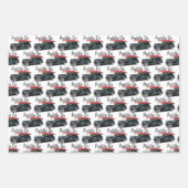 Klassiek ontwerp van de auto - Papier met onmiddel Inpakpapier Vel (Voorkant 2)