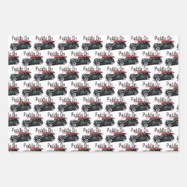 Klassiek ontwerp van de auto - Papier met onmiddel Inpakpapier Vel
