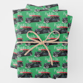 Klassiek ontwerp van de auto - Papier met onmiddel Inpakpapier Vel (In situ)