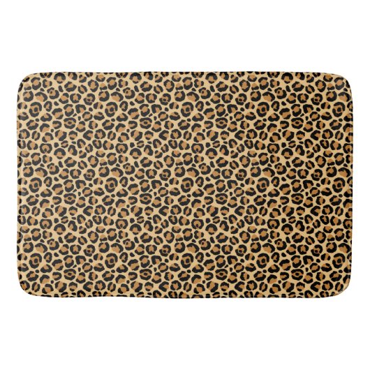 Klassiek ontwerp van de leopard-reeks 6 badmat (Voorkant)