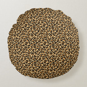 Klassiek ontwerp van de leopard-reeks 6 rond kussen
