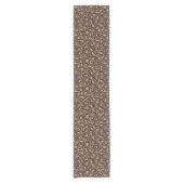 Klassiek ontwerp van de leopard-reeks 7 korte tafelloper (Voorkant)