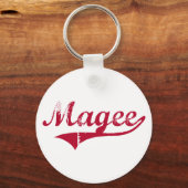 Klassiek ontwerp van Magee Mississippi Sleutelhanger (Voorkant)