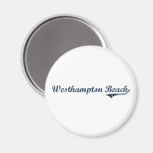 Klassiek ontwerp van Westhampton Beach New York Magneet (Voorkant / Achterkant)