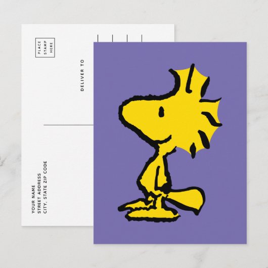 Klassiek ontwerp van Woodstock Briefkaart (Voorkant / Achterkant)