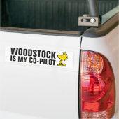 Klassiek ontwerp van Woodstock Bumpersticker (Op Truck)