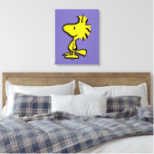 Klassiek ontwerp van Woodstock Canvas Afdruk (Insitu (Slaapkamer))