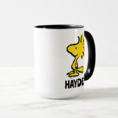 Klassiek ontwerp van Woodstock | Jouw namen toevoe Mok (Voorkant rechts)