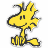 Klassiek ontwerp van Woodstock Sticker (Voorkant)