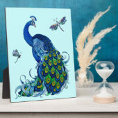 Klassiek ontwerp voor pacock en dragonfly fotoplaat (Zijkant)