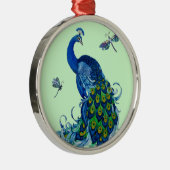 Klassiek ontwerp voor pacock en dragonfly metalen ornament (Rechts)