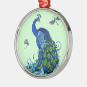 Klassiek ontwerp voor pacock en dragonfly metalen ornament (Links)