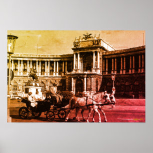 Klassiek Oostenrijk Wenen Hofburgpaleis Poster