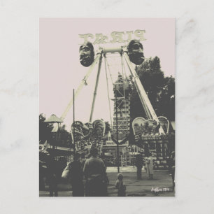 Klassiek Oostenrijk Wenen Prater pretpark Briefkaart