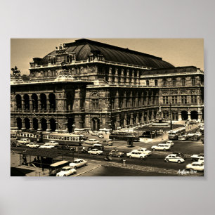 Klassiek Oostenrijk Wenen Staatsoper opera Poster