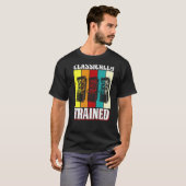 Klassiek opgeleide Retro 80s Arcade Video Gaming T-shirt (Voorkant volledig)
