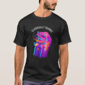 Klassiek opgeleide  videogame met arcaderetro t-shirt (Voorkant)