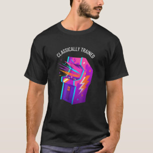 Klassiek opgeleide  videogame met arcaderetro t-shirt