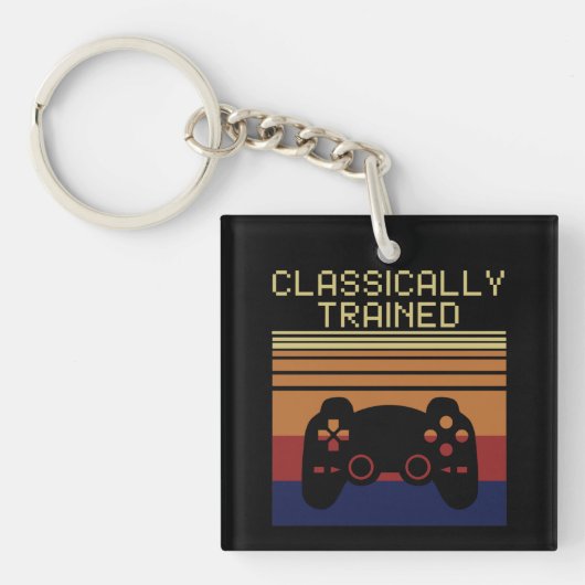 KLASSIEK OPGELUID SLEUTELHANGER (Voorkant)
