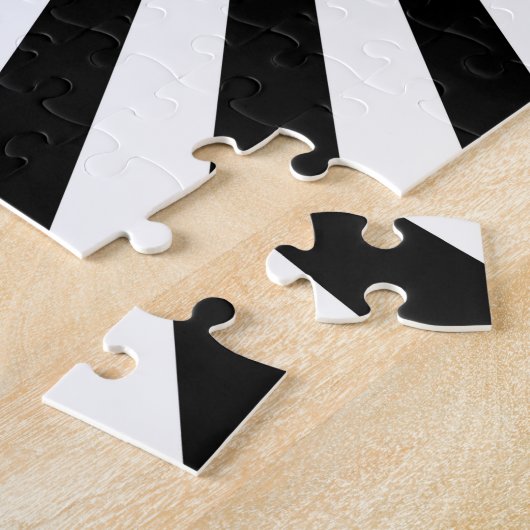 Klassiek optisch draaiend wielontwerp voor het bar legpuzzel (Zijkant)