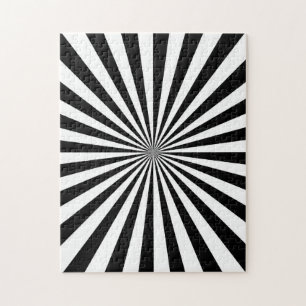 Klassiek optisch draaiend wielontwerp voor het bar legpuzzel