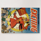 Klassiek opwindend Hoesje met Miss Masque Legpuzzel (Horizontaal)