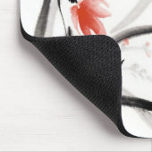 Klassiek-oraal chinese sumi-e inktbloemen schilder muismat (Hoek)