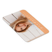 Klassiek Oranje Afstuderen Foto Magnet Magneet (Rechterzijde)