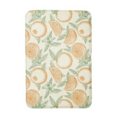 Klassiek Oranje fruitpatroon Badmat (Voorkant Verticaal)