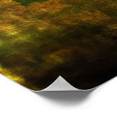 Klassiek Ornament van de Hout van de Kar Poster (Hoek)