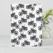 klassiek oud motorfietspatroon (Staand voorkant)