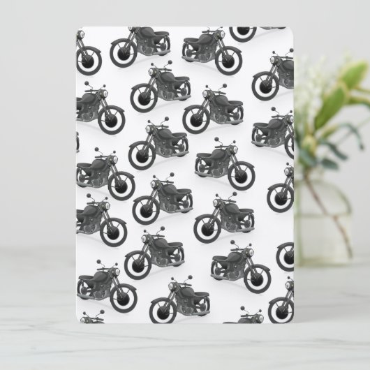 klassiek oud motorfietspatroon (Staand voorkant)