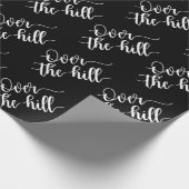 Klassiek over de helling van de partij cadeaupapier (Hoek)