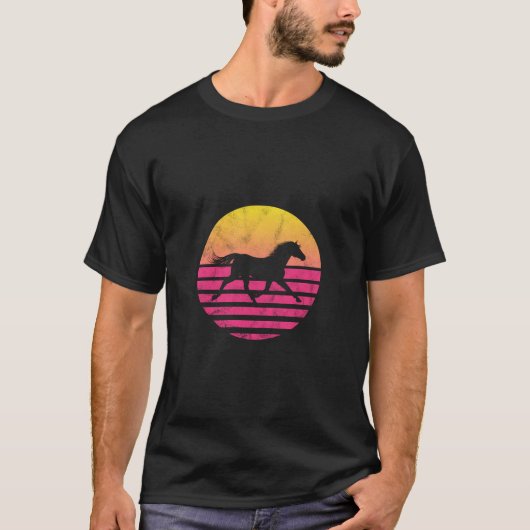 Klassiek Paard Gift T-shirt (Voorkant)