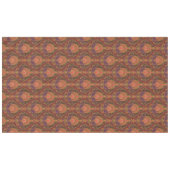 Klassiek Paars, Maroon en Gouden Bloemmotief Tafelkleed (Voorkant (Horizontaal))