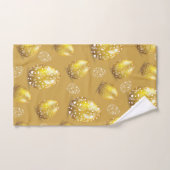 Klassiek paaseieren ontwerp bad handdoek (Handdoek)