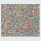 Klassiek paisley Elegance inpakpapier (Vlak)