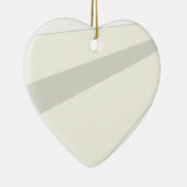 Klassiek papieren vliegtuig keramisch ornament (Rechts)