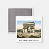 Klassiek Parijs Frankrijk, Arc de Triomphe Magneet (Voorkant / Achterkant)