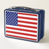 Klassiek patriottisch Amerikaans vlagmonogram (Achterkant)