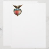 Klassiek Patriottisme, Trots Adelaar boven Amerika (Voorkant / Achterkant)