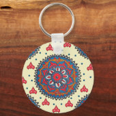 klassiek patroon sleutelhanger (Achterkant)