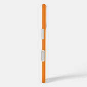 Klassiek patroon van oranje en witte verticale str Case-Mate iPhone case (Achterkant / Rechts)