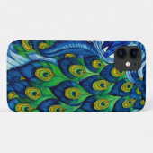 Klassiek Pauwontwerp  Case-Mate iPhone Case (Achterkant (horizontaal))