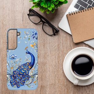 Klassiek Pauwontwerp - Elegant Cadeau voor Haar Samsung Galaxy Hoesje